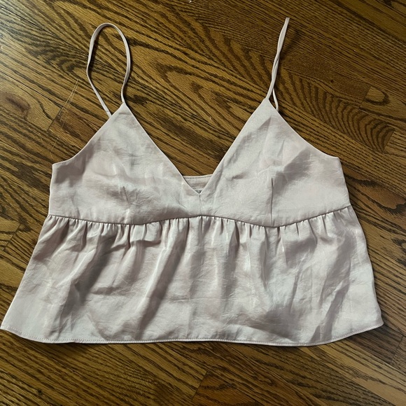 Aritzia Little Moon Satin Top - Picture 2 of 4